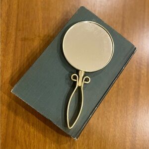Elegant Gold Hand Mirror